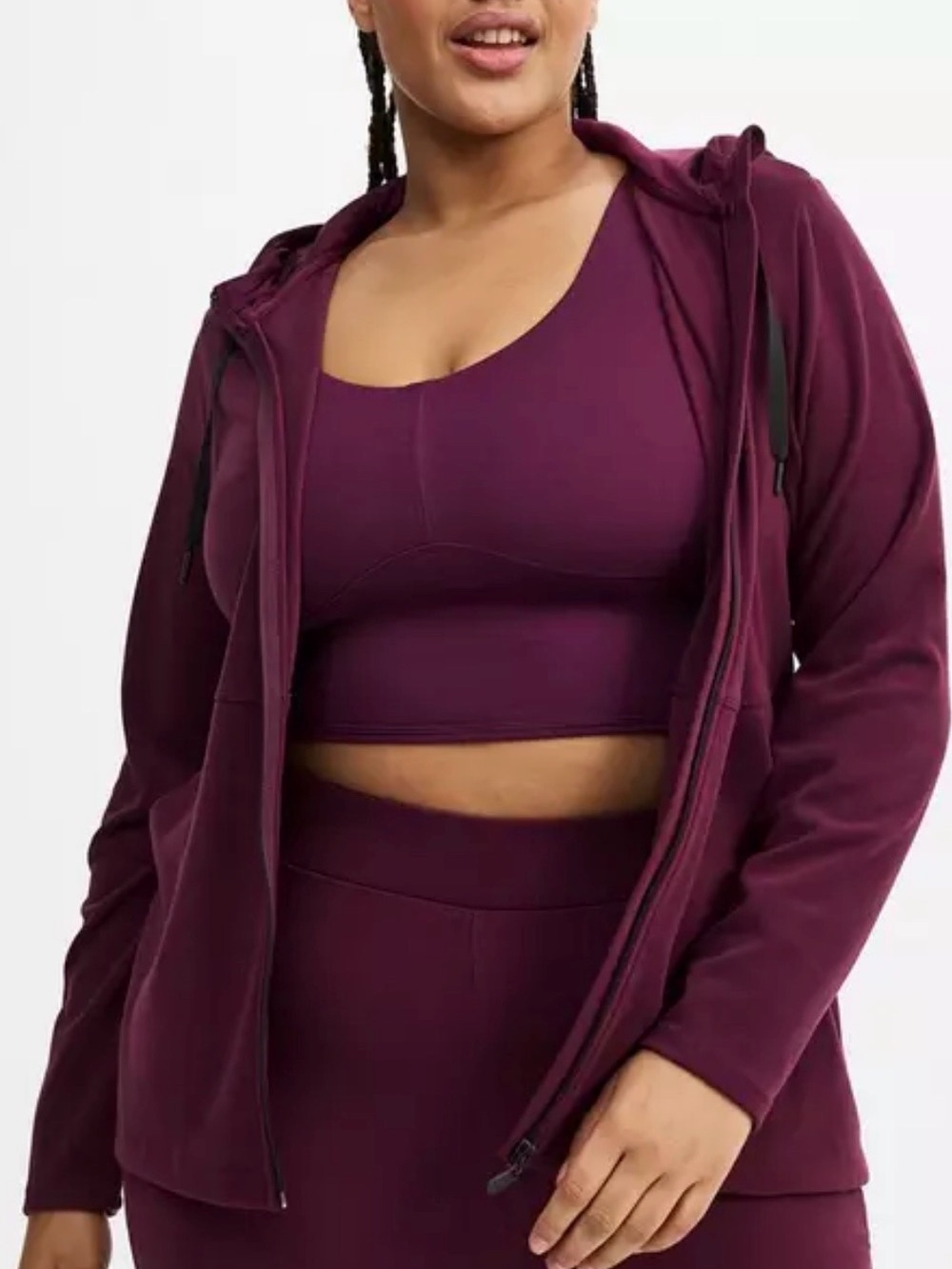 TRU Micro Fleece Active Hoodie - Torrid